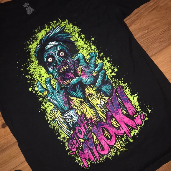 ADIDAS ZOMBIE THEMED T-SHIRT - Picture 2 of 4